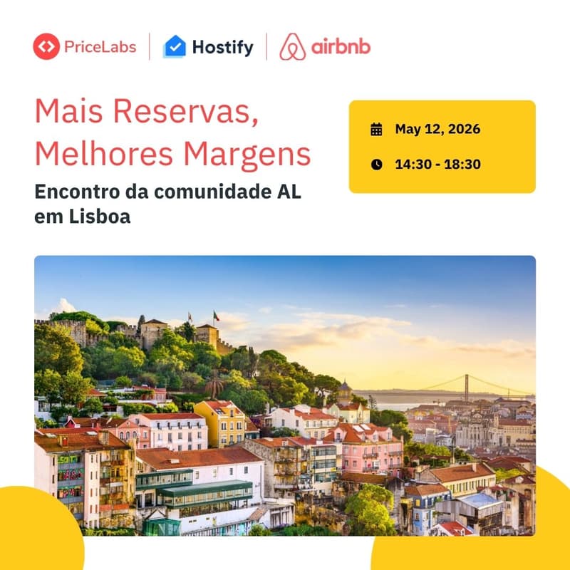 Cover Image for Mais Reservas, Melhores Margens com PriceLabs, Hostify e Airbnb