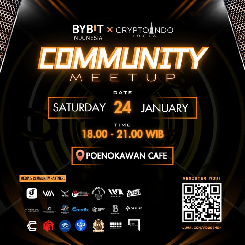 Cover Image for BYBIT x Cryptoindo Jogja : Crypto Evolution 2026