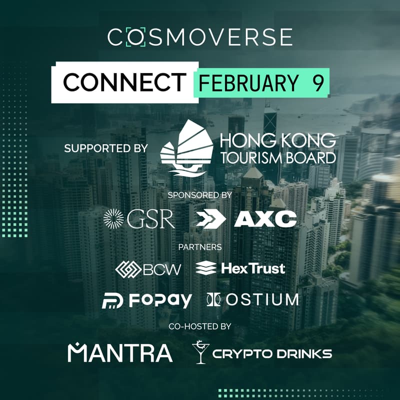Cover Image for Cosmoverse Connect: Digital Asset Custody for Institutional Markets 🇭🇰
