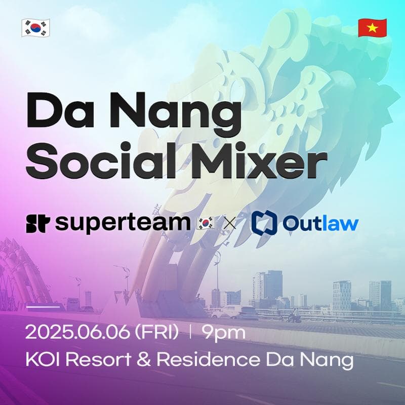 Cover Image for Social Mixer with SuperteamKorea, Outlaw