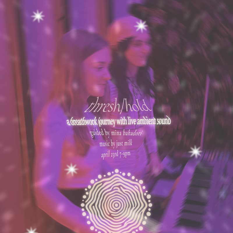 Cover Image for thresh/hold: breathwork journey with live ambient music