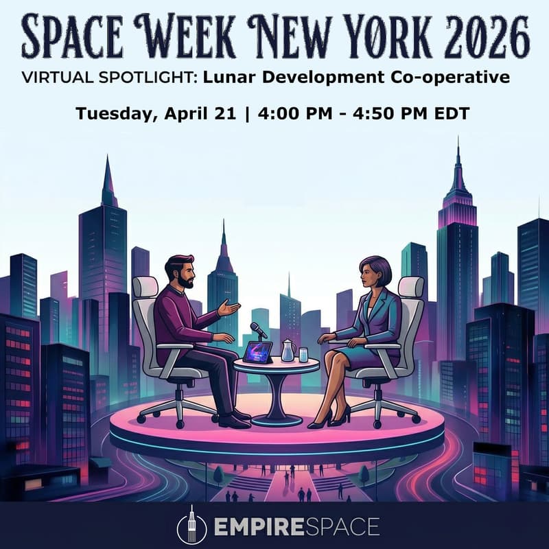 Cover Image for Space Week NY 2026 -- Lunar Development Co-operative Spotlight