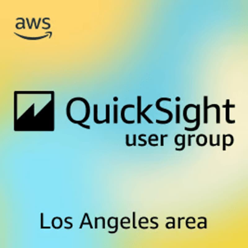 Cover Image for Amazon QuickSight User Group - Los Angeles Area (Santa Monica)