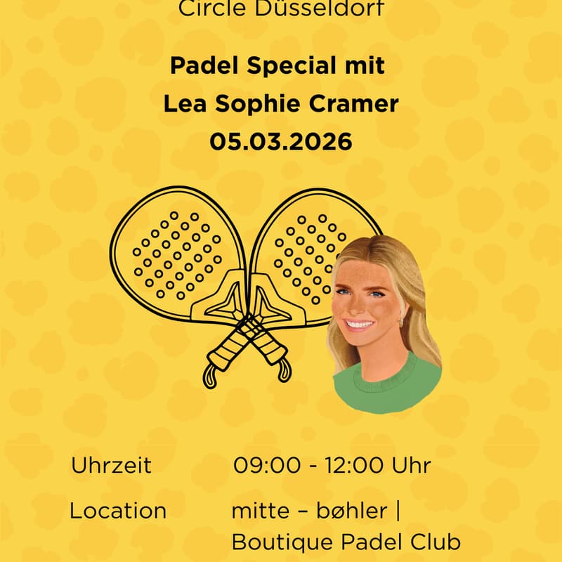 Cover Image for Padel Special mit Lea-Sophie Cramer!
