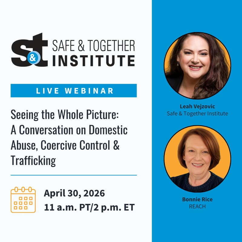 Cover Image for Seeing the Whole Picture: A Conversation on Domestic Abuse, Coercive Control & Trafficking