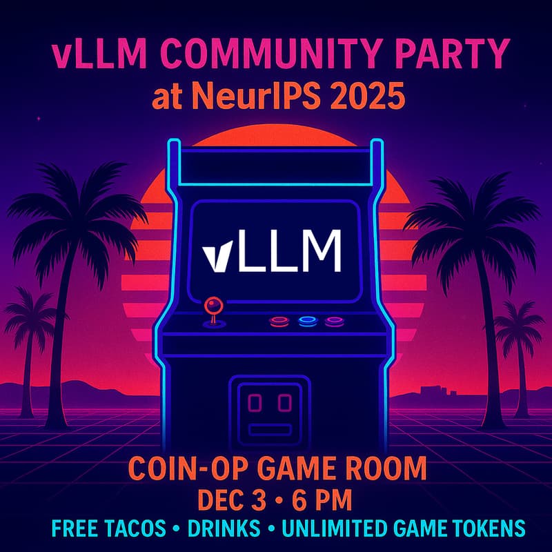 Cover Image for vLLM Party @ NeurIPS 2025