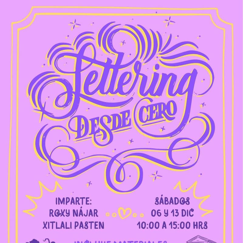 Lettering desde cero · Luma