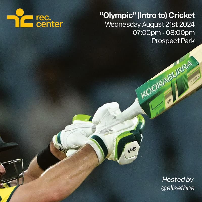 Cover Image for "olympic" (intro to) cricket