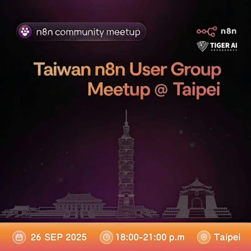 Cover Image for Taipei n8n Meetup