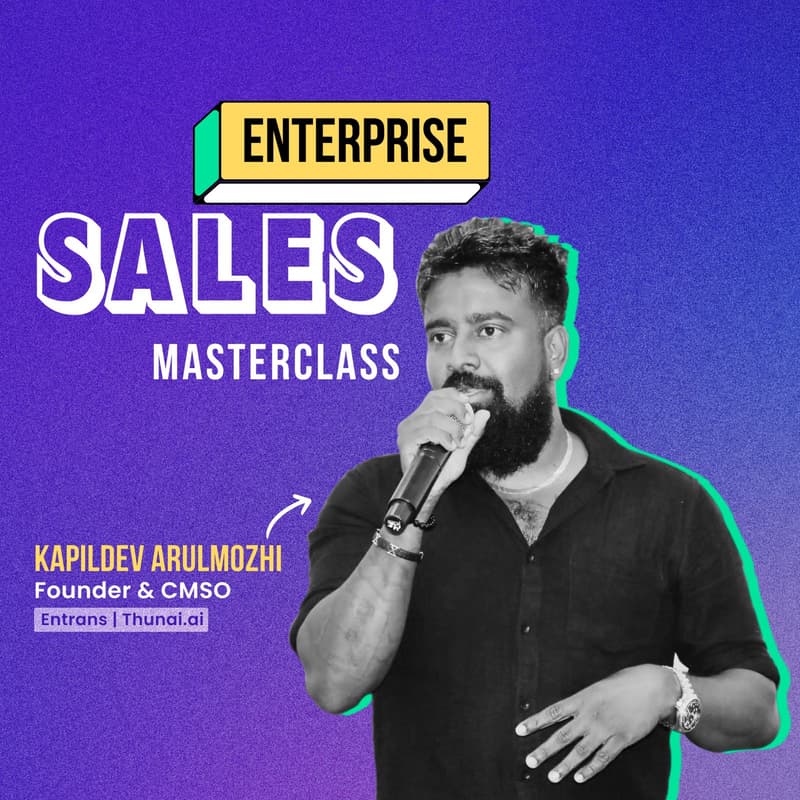 Cover Image for Enterprise Sales Masterclass By Kapildev
