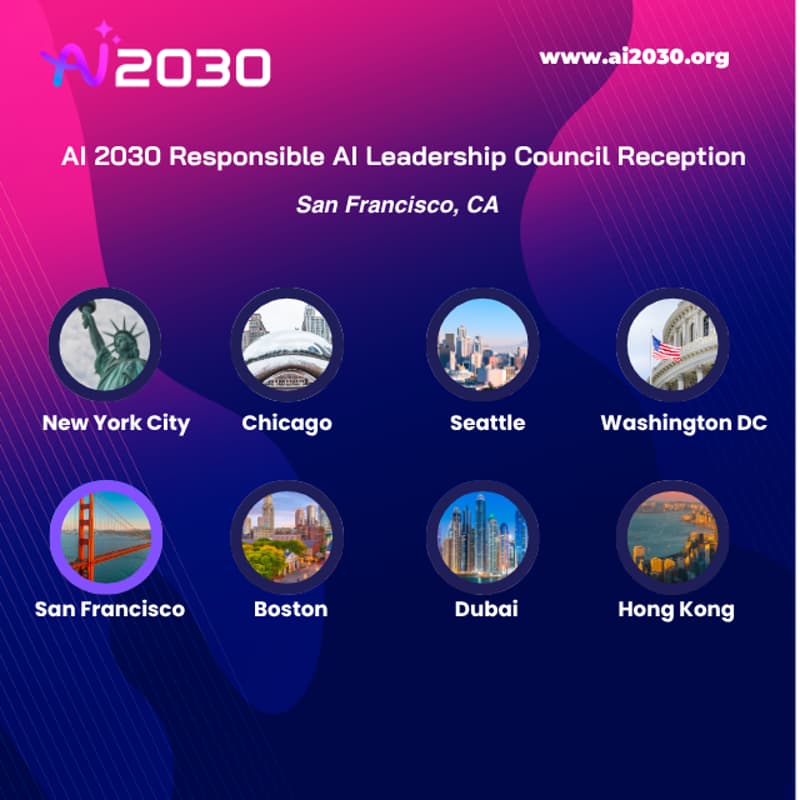 Cover Image for AI 2030 Responsible AI Leadership Council Reception