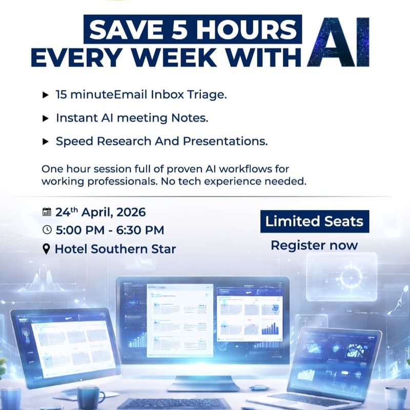 Cover Image for Save 5 Hours Every Week With AI