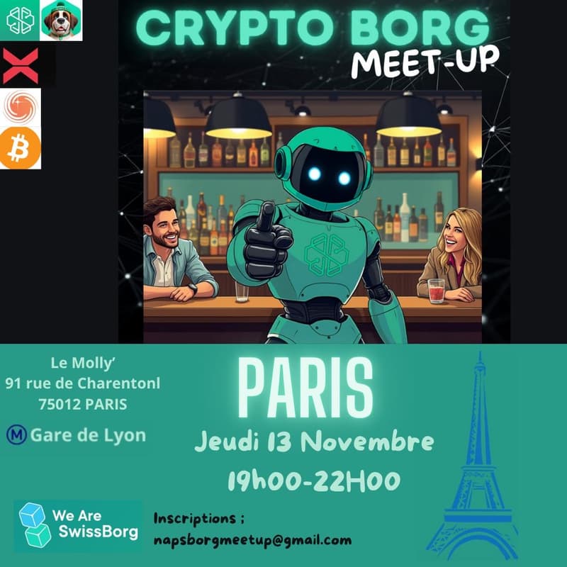Cover Image for WeAreSwissBorg - Paris Meet Up
