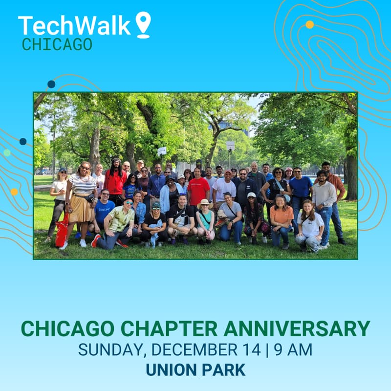Cover Image for Chicago Chapter Anniversary TechWalk | Chicago, 12/14