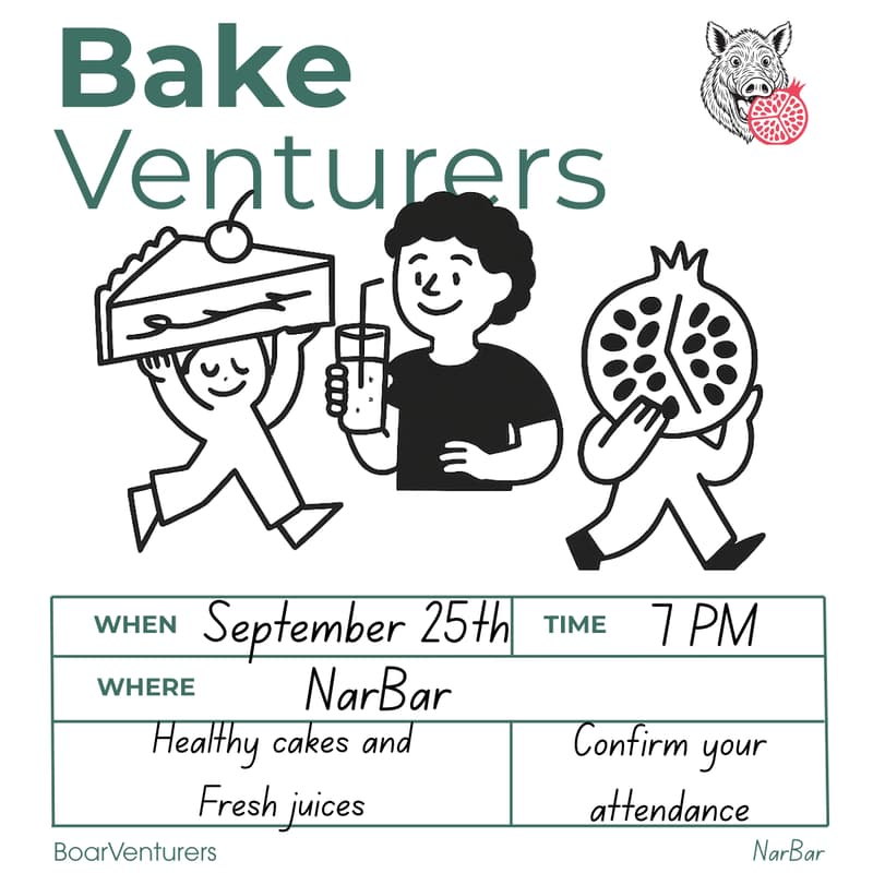 Cover Image for BakeVenturers 25th September