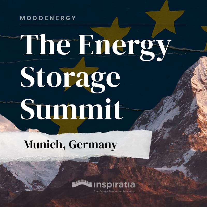 Cover Image for Modo Energy at The Energy Storage Summit - Europe