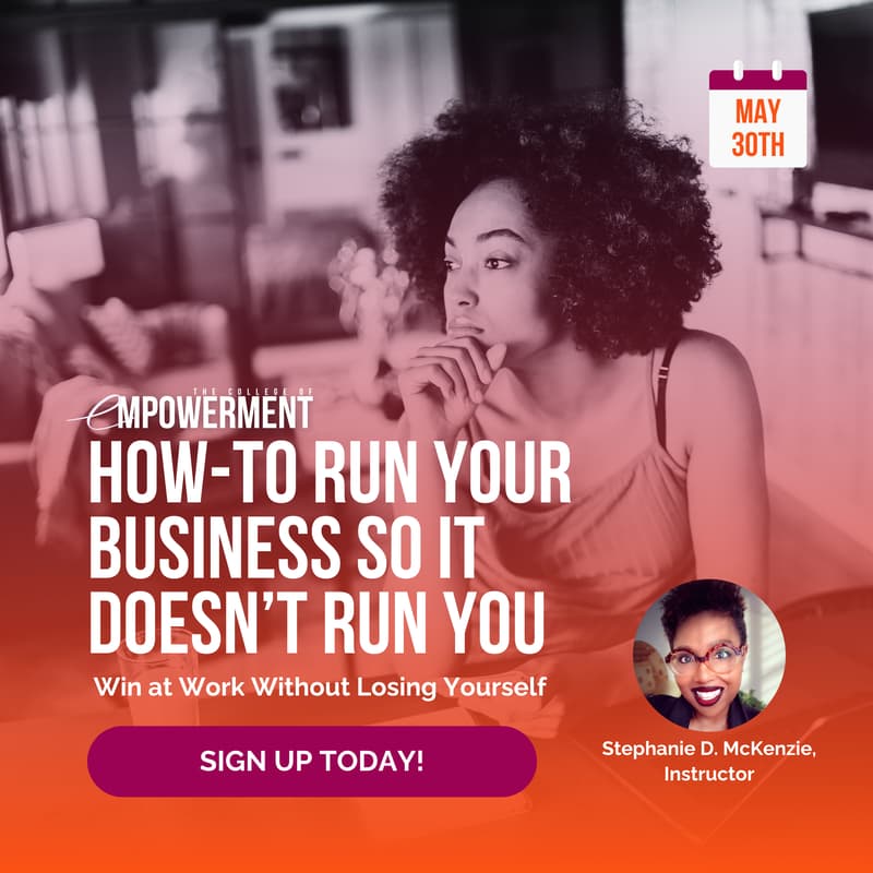 Cover Image for Lunch+Learn: HOW-TO RUN YOUR BUSINESS SO IT DOESN’T RUN YOU
