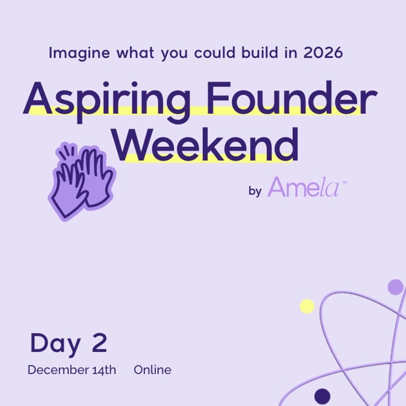 Cover Image for Amela: Aspiring Weekend - Day 2