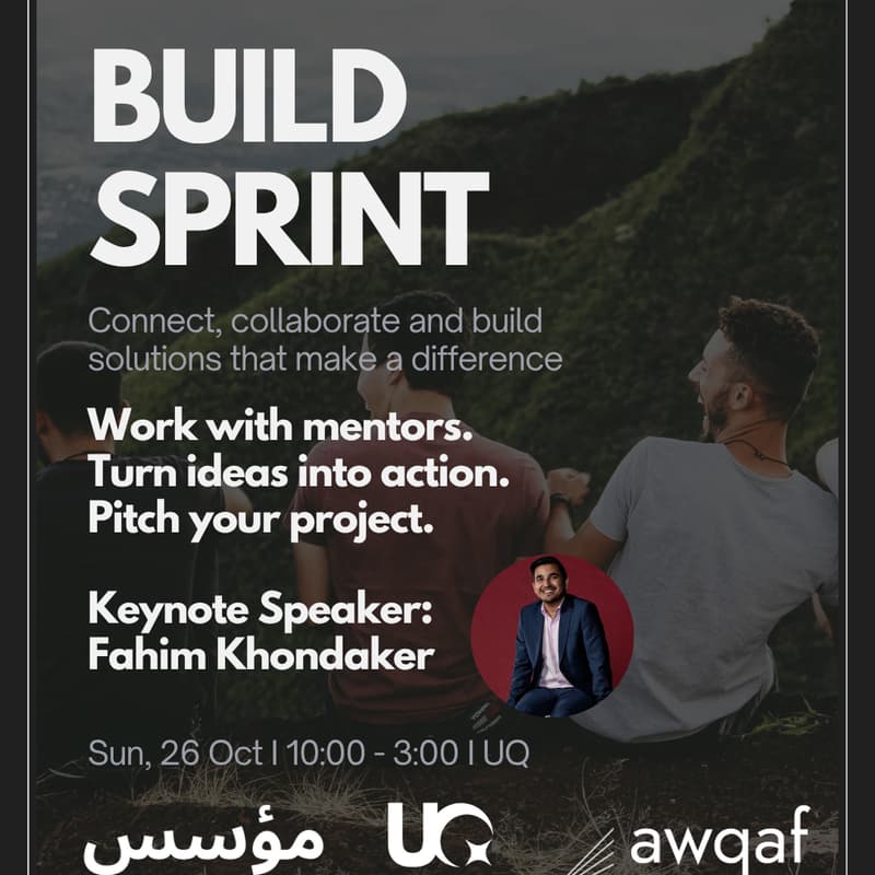 Cover Image for Build Sprint - Mu'assis & Awqaf Australia