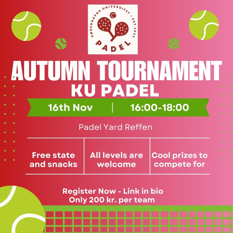 Cover Image for KU Padel - Autumn Tournament