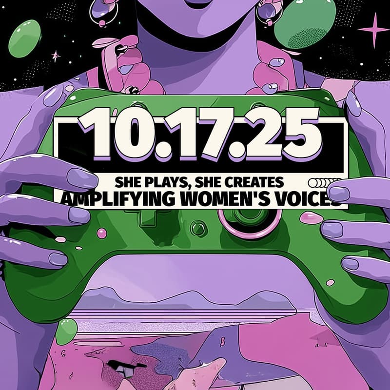 Cover Image for GGWP Presents: She Plays, She Creates: Amplifying Women’s Voices