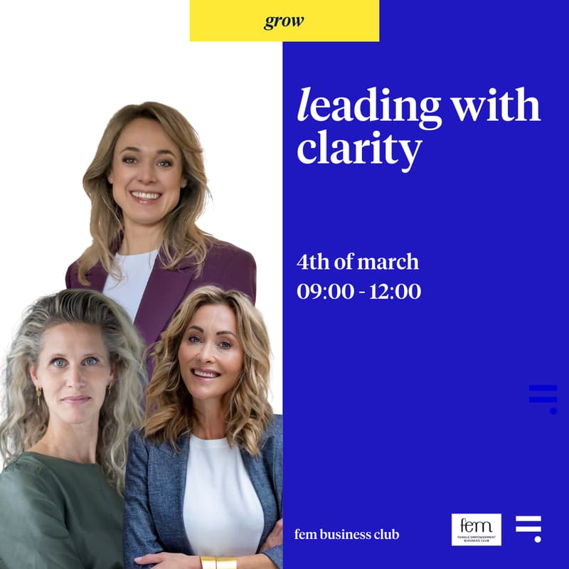 Cover Image for Leading with Clarity by FEM Business Club (International Women's Day Event)