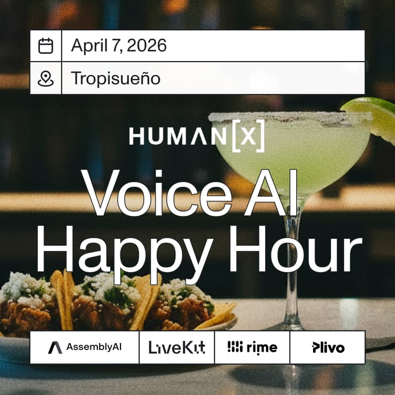 Cover Image for HumanX Voice AI Happy Hour