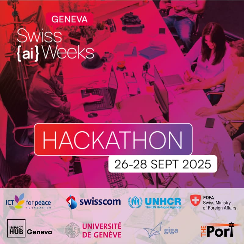 Cover Image for Swiss {ai} Weeks - Geneva Hackathon