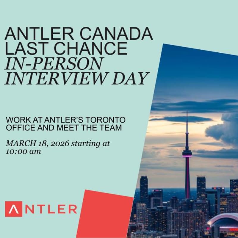 Cover Image for Antler Canada- Interview Fast-Track (Toronto)