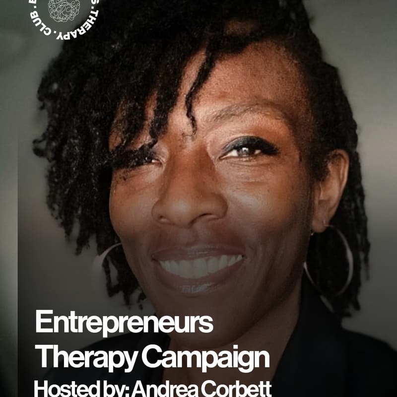 Cover Image for Entrepreneurs Therapy Club: Group Therapy (Online) - From Setbacks to Success