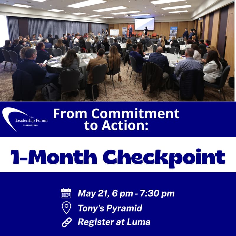 Cover Image for From Commitment to Action: 1-Month Checkpoint