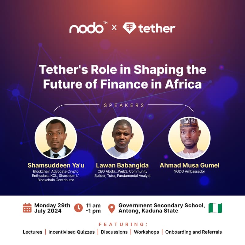Cover Image for Tether's Role in Shaping the future of Finance in Africa