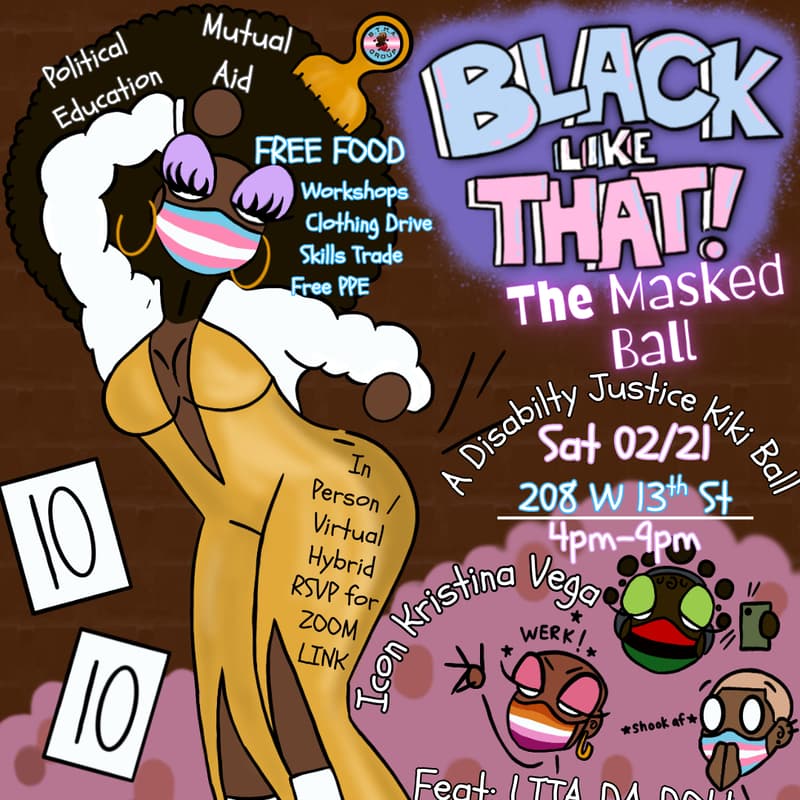 Cover Image for Black Like That! - THE MASKED BALL🪭😷💃🏿