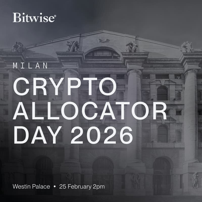Cover Image for CRYPTO ALLOCATOR DAY - 25 Febbraio 2026