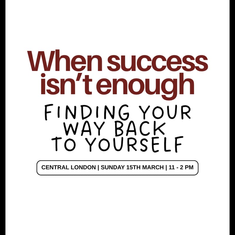 Cover Image for When success isn't enough: finding your way back to yourself