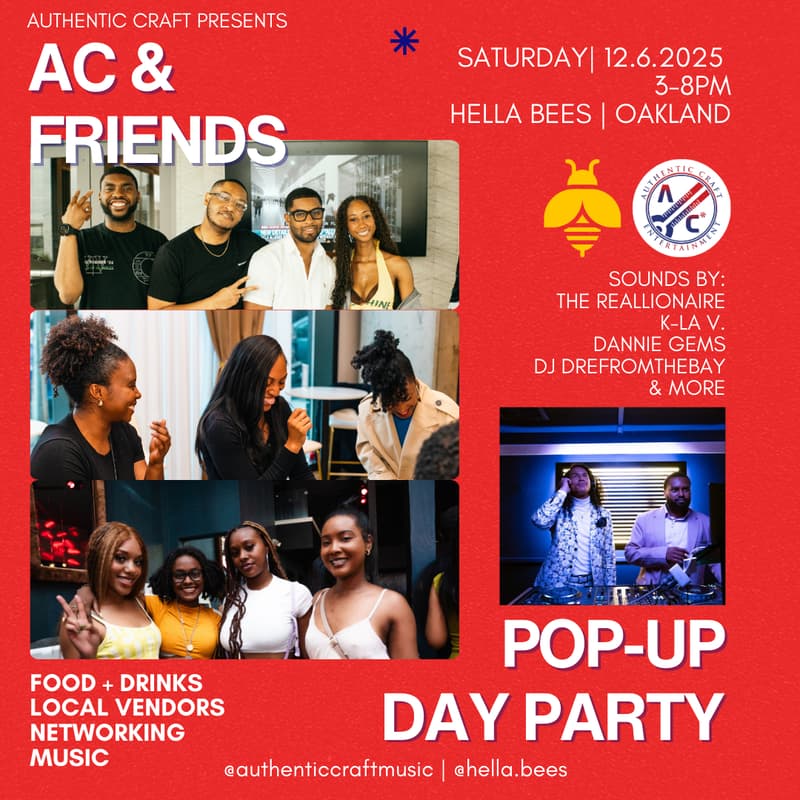Cover Image for AC & Friends: Pop-Up Day Party