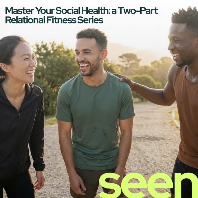 Cover Image for Master Your Social Health: A Two-Part Relational Fitness Series —Part 1 (Online)