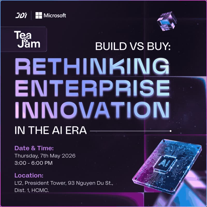 Cover Image for Tea & Jam | Build vs Buy: Rethinking Enterprise Innovation in the AI Era