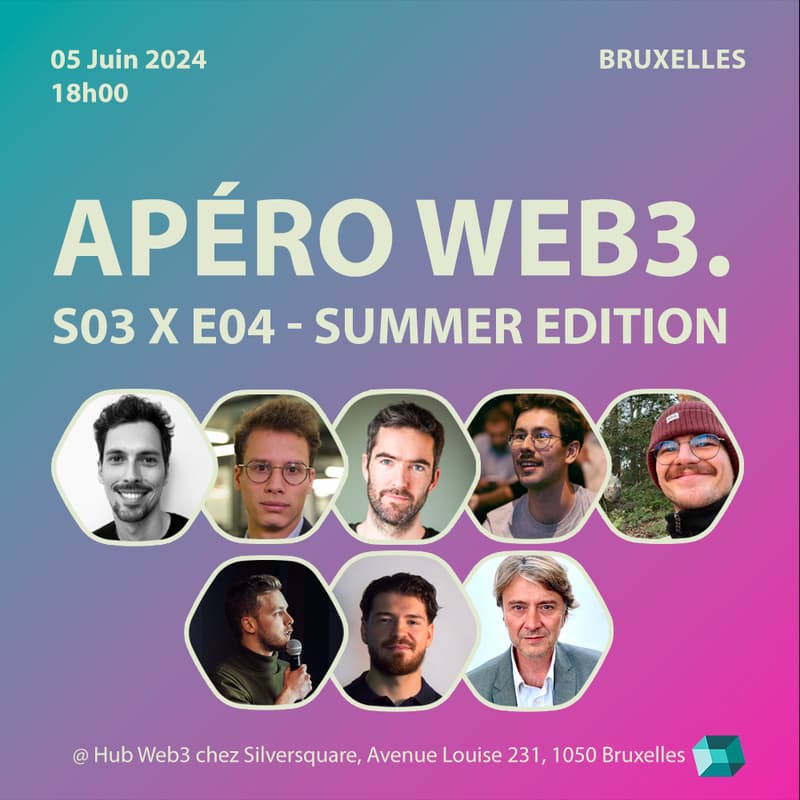 Cover Image for 🇧🇪 APÉRO  WEB3 - S03 x E04