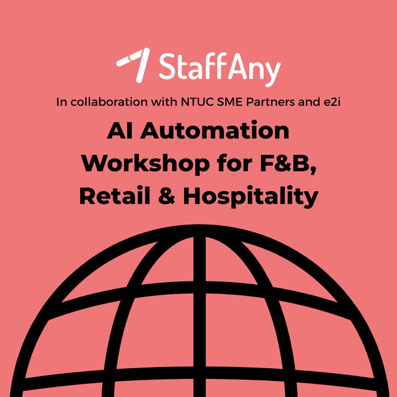 Cover Image for AI Automation Workshop for F&B, Retail & Hospitality
