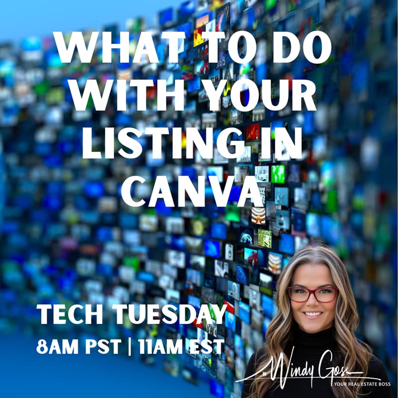 Cover Image for What to do with your Listing in Canva