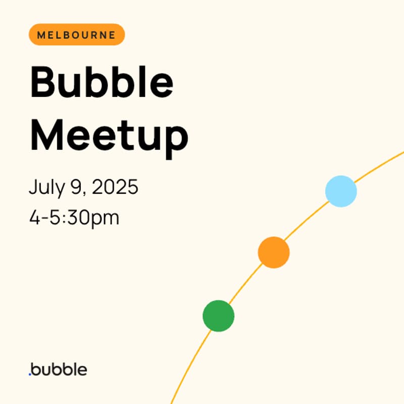 Cover Image for July Bubble Meetup (Melbourne)