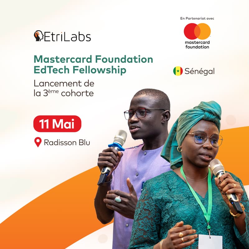Cover Image for Lancement de la Cohorte 3 du Mastercard Foundation EdTech Fellowship - Sénégal