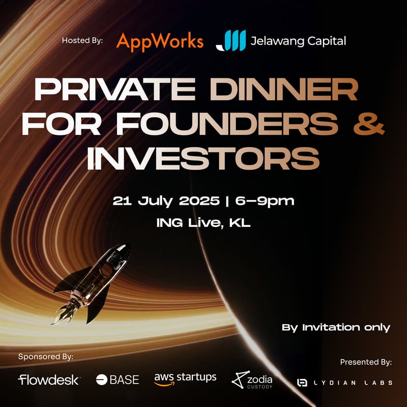Cover Image for #MYBW2025 Official Private Dinner for Founders & Investors