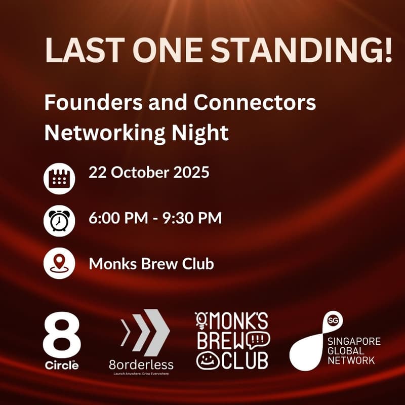 Cover Image for Last One Standing! - Founders and Connectors Networking Night