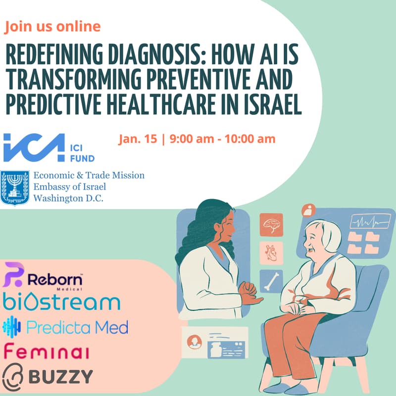 Cover Image for Redefining Diagnosis: How AI is Transforming Preventive and Predictive Healthcare in Israel