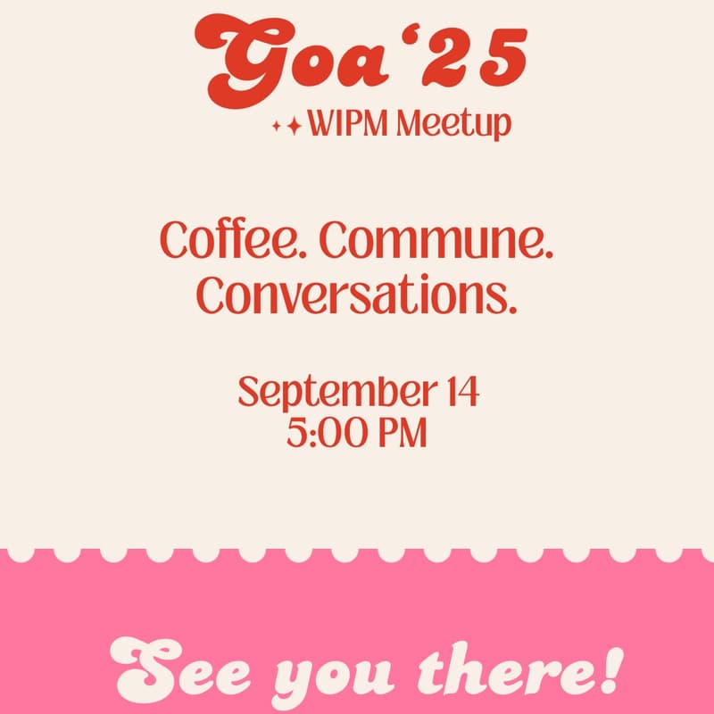 Cover Image for WIPM Coffee Commune - Goa 2025
