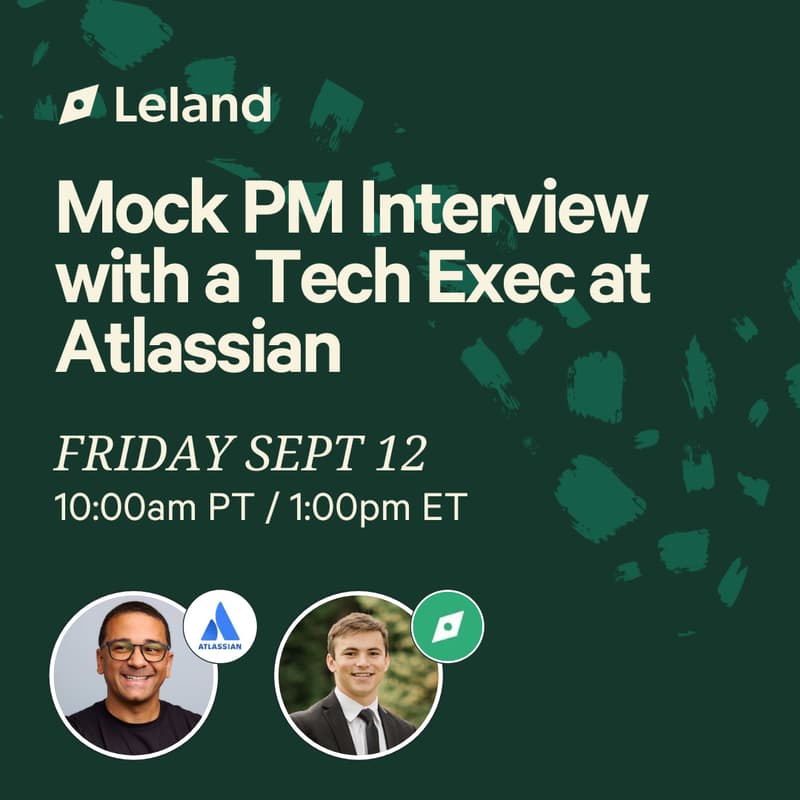 Cover Image for Mock PM Interview with a Tech Exec at Atlassian
