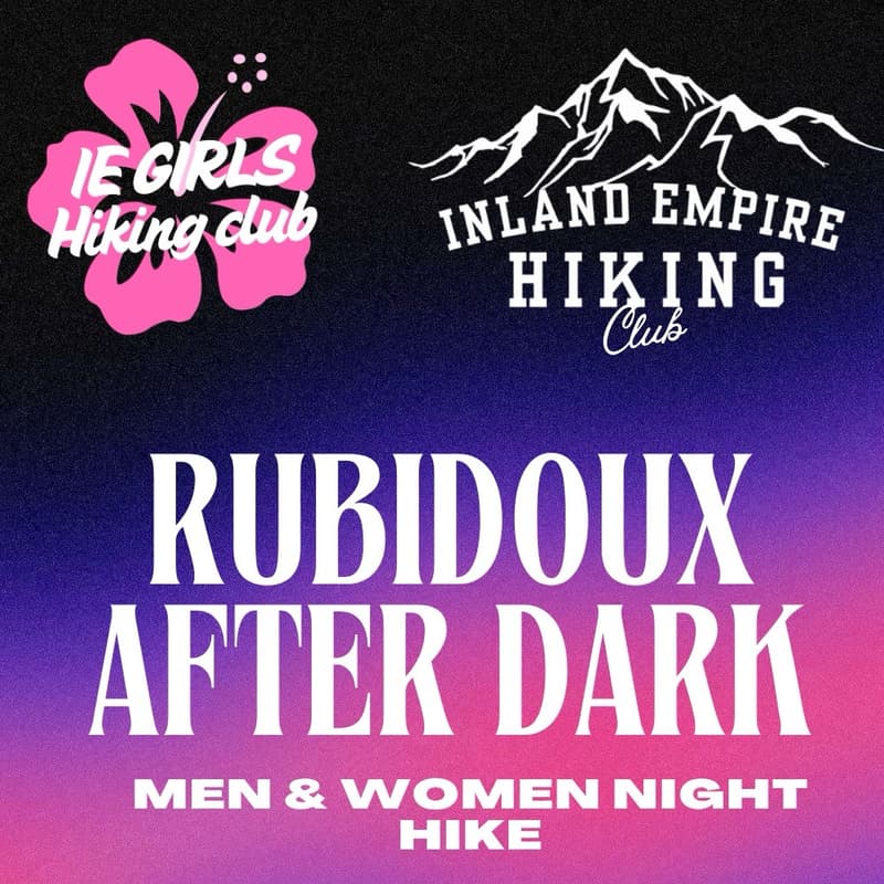 Cover Image for 08.08 RUBIDOUX AFTER DARK HIKE