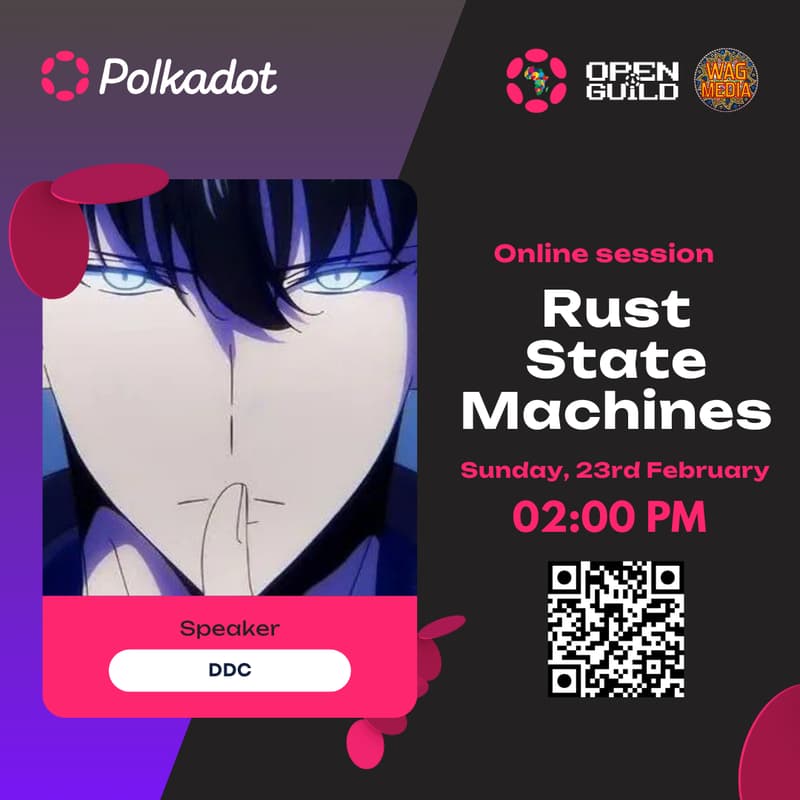 Cover Image for Online workshop: Rust State Machines